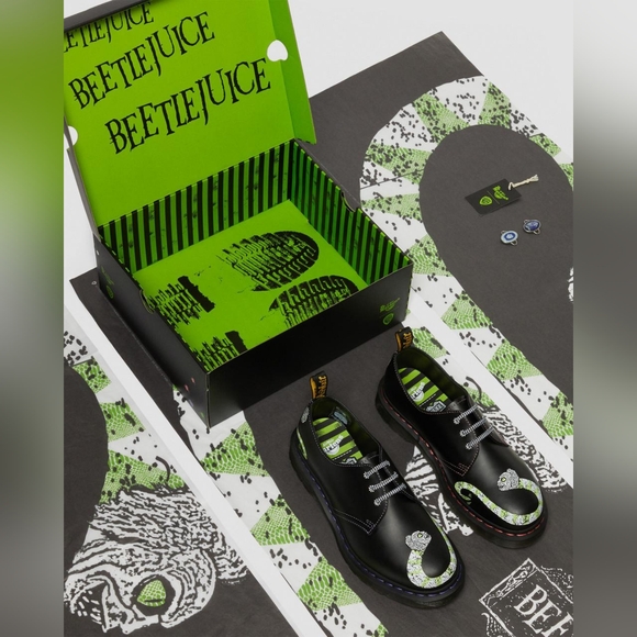 Limited Edition Beetlejuice 1461 Dr Martens - Picture 10 of 10